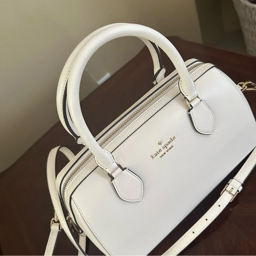New Kate spade Madison Large Dolly Duffle satchel  Crossbody bag